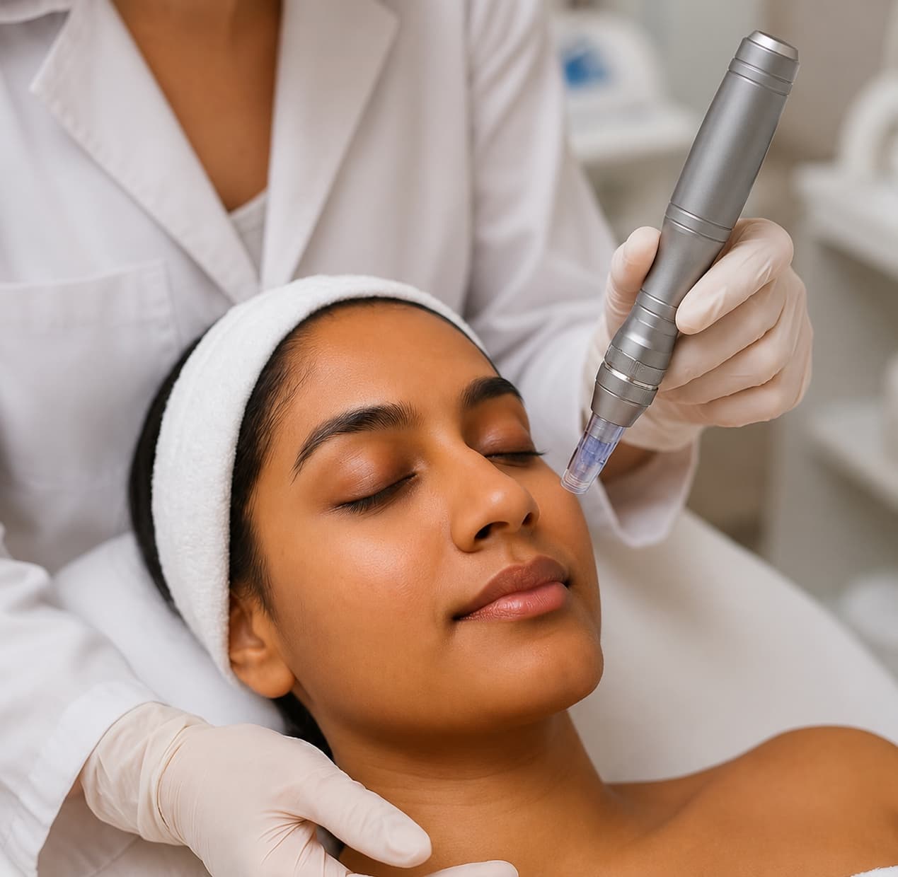 Microneedling with PDRN